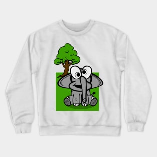 Little Elephant Crewneck Sweatshirt